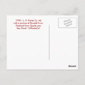 Parke's Canned Foods Briefkaart (Achterkant)