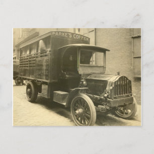 Parke's Coffee Truck - 1920 Briefkaart