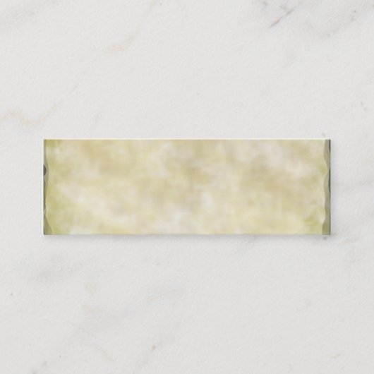 Parketpapier Mini Visitekaartje (Voorkant)