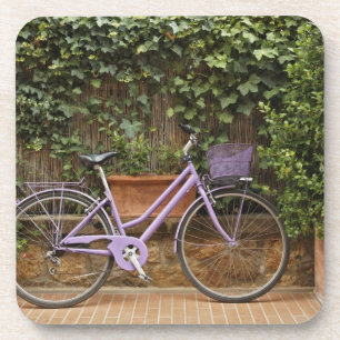 Parkfietsen, Pienza, Italië, Toscane Bier Onderzetter