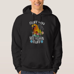 Parkiet Kleurrijke Cute Vogel Meme Papegaai Moeder Hoodie