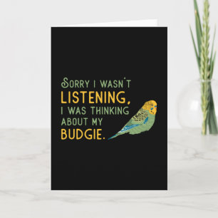 Parkietenliefhebber over mijn Budgie Budgerigar Bu Kaart