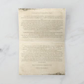 Parking Joyeuse Carte de Noël avec votre photo (Intérieur)