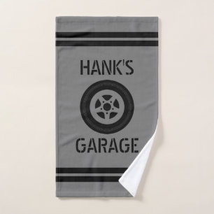 Parking personnalisé cadeau de serviette à main po