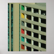 Parking Squared - Art Deco Poster