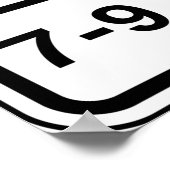 Parking Times Sign Poster (Coin)