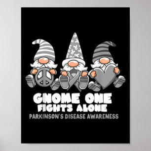 Parkinson Gnome Die Alleen Een Gevecht Draagt Poster