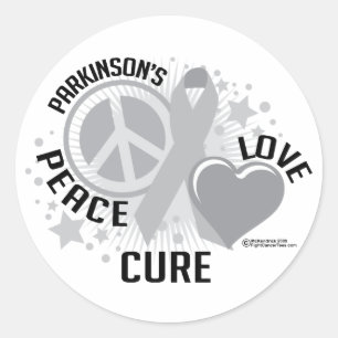 Parkinson ziekte PLC Ronde Sticker