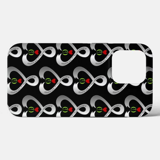 Parkinson's Awareness Ribbon Case-Mate iPhone Case (Achterkant (horizontaal))