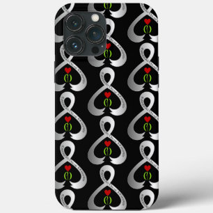 Parkinson's Awareness Ribbon iPhone 13 Pro Max Hoesje