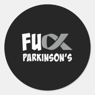 Parkinsons Disease Awareness Month voor Parkinsons Ronde Sticker