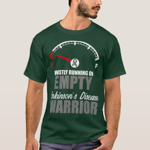 Parkinsons Disease Awareness Runner Warrior T-shirt