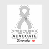 Parkinson's Disease Awareness Vinyl Sticker (Vel)