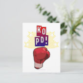 Parkinsons Disease Knockout Briefkaart (Staand voorkant)