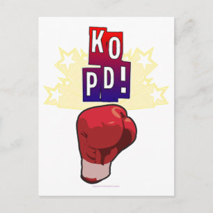 Parkinsons Disease Knockout Briefkaart