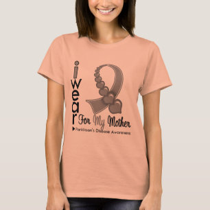 Parkinsons Disease Ribbon voor mijn moeder T-shirt