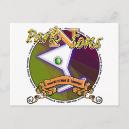 Parkinsons Martini Bar, altijd Shaken Briefkaart