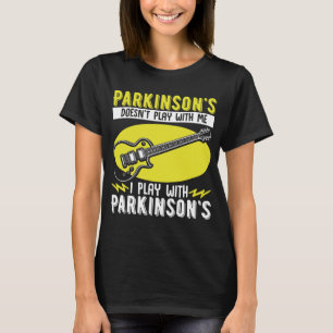 Parkinsons spelen niet met me als PD-bewustzijn T-shirt