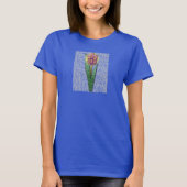 Parkinsons Strength Burst Violet Tulip T-shirt (Voorkant)