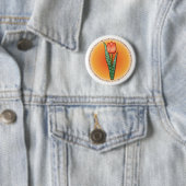 Parkinsons Tulip Round Strength Quote Ronde Button 5,7 Cm (In situ)