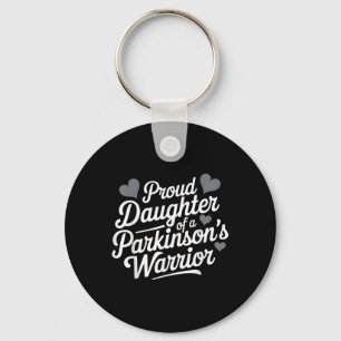 Parkinsons Warrior Proud Daughter Support Sleutelhanger