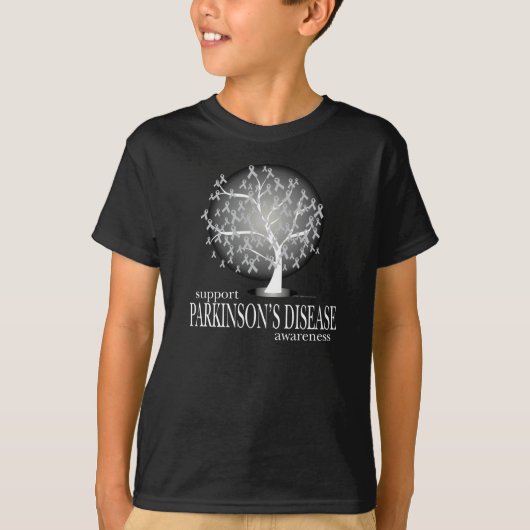 Parkinson's Ziekteboom T-shirt (Voorkant)