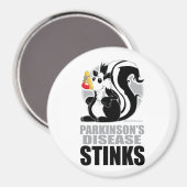 Parkinson's ziektesymptomen magneet (Voorkant / Achterkant)