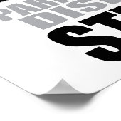 Parkinson's ziektesymptomen poster (Hoek)