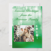 Parkling Green design Invitation (Devant)