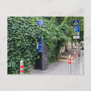 Parkometr Briefkaart