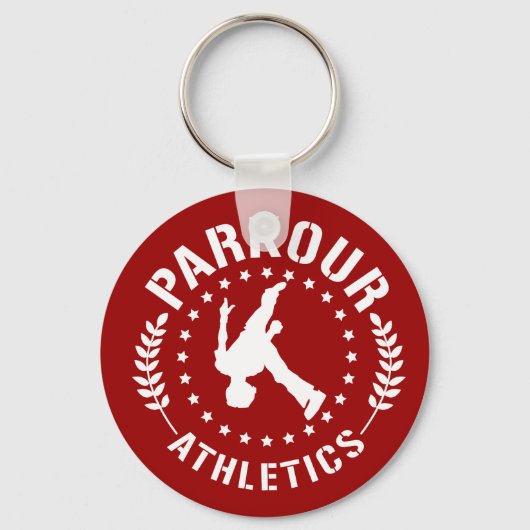 Parkour athletics sleutelhanger (Voorkant)
