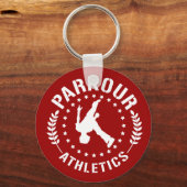Parkour athletics sleutelhanger (Voorkant)