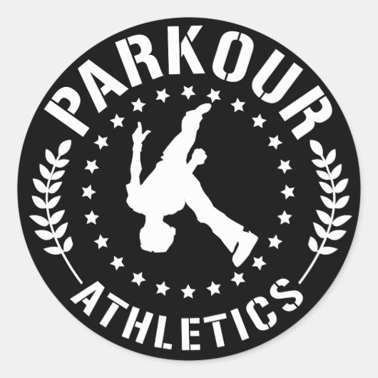 Parkour Athletics sticker (Voorkant)