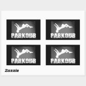 Parkour atleet sticker (Vel)