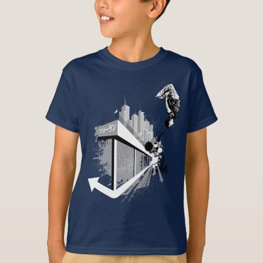 Parkour Backflip T-shirt (Voorkant)