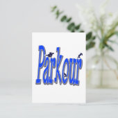 Parkour Briefkaart (Staand voorkant)