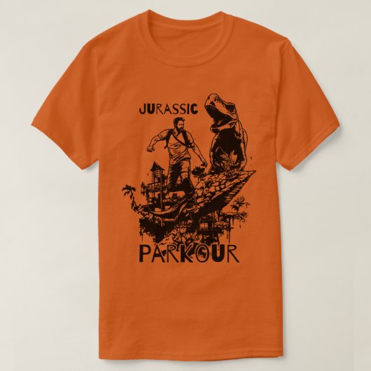 Parkour Free Runing T-shirt (Design voorkant)