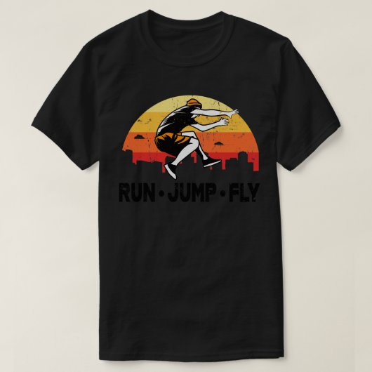 Parkour Freerunner T-shirt (Design voorkant)