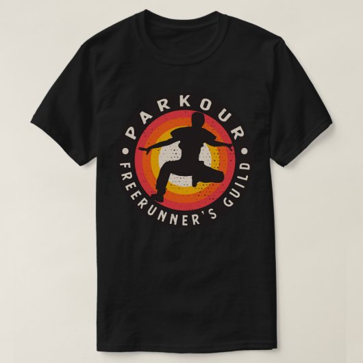 Parkour Freerunners Guild Freerunning T-shirt (Design voorkant)