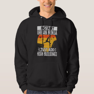 Parkour Freerunning Traceur Athlete Instant Urban Hoodie