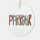 Parkour Keramisch Ornament (Links)