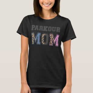 Parkour mam die Freerunning Mam Raglan runt T-shirt