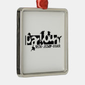 Parkour Metalen Ornament (Rechts)