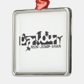 Parkour Metalen Ornament (Links)