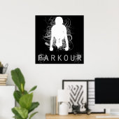 Parkour Poster (Thuiskantoor)