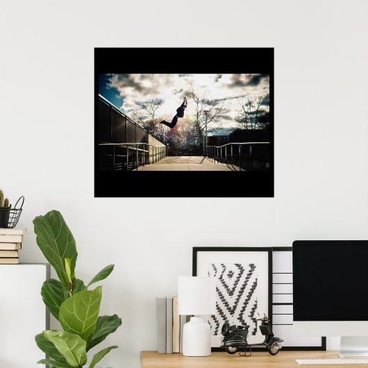 Parkour Poster (Bureau à domicile)