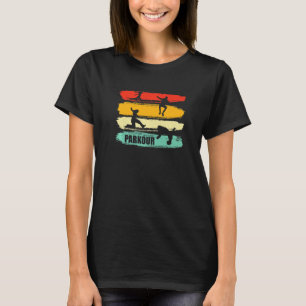 Parkour Race Runner  Freerunning Jumper Gam T-shirt