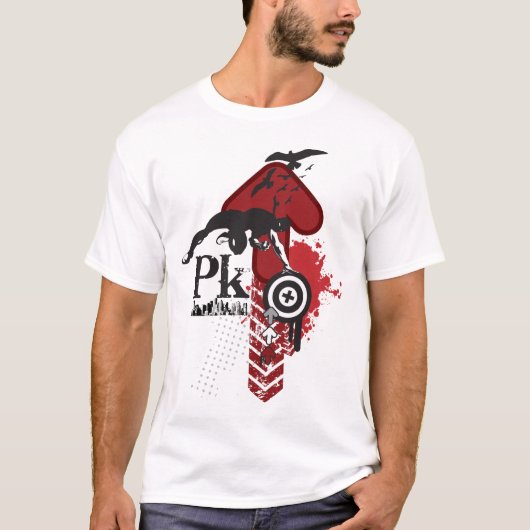 Parkour Rise (licht) T-shirt (Voorkant)