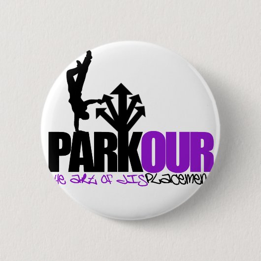 Parkour Ronde Button 5,7 Cm (Voorkant)