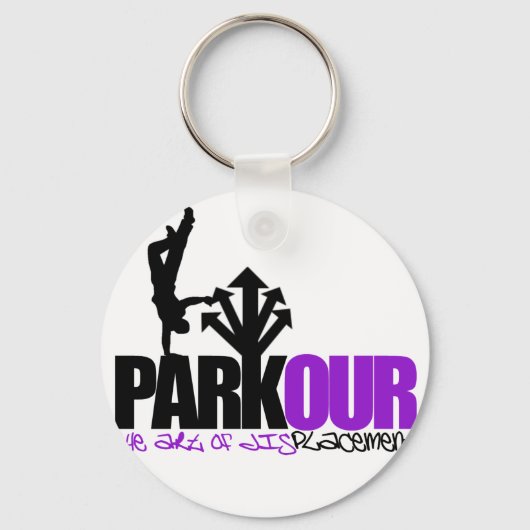 Parkour Sleutelhanger (Voorkant)